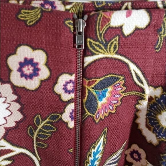Loft floral tapestry pencil skirt size 4 - Picture 4 of 9